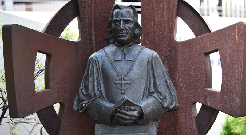 Patrician Brothers Catholic College Blacktown statue