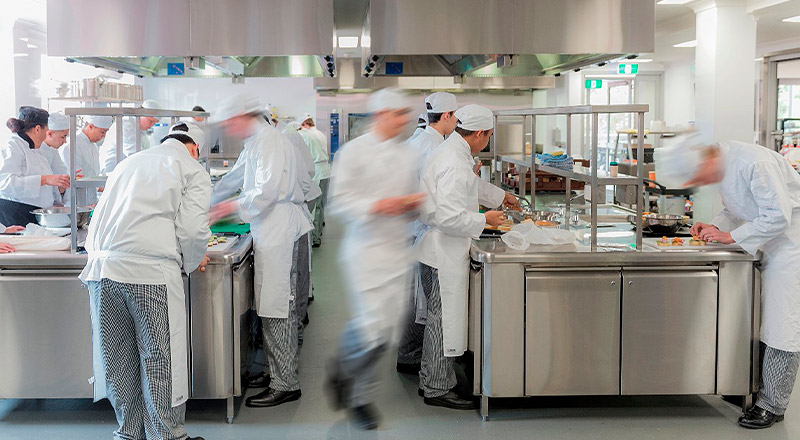 Patrician Brothers Catholic College Blacktown hospitality kitchen