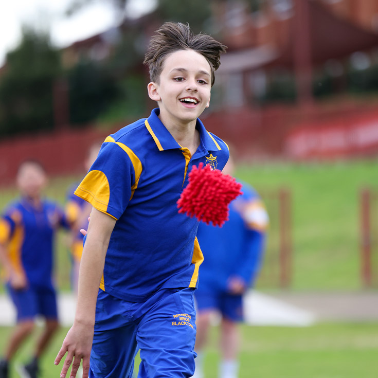 Patrician Brothers Catholic College Blacktown student running